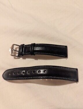 HANDSOME Hirsch Ascot English Leather Watch Strap - 18mm